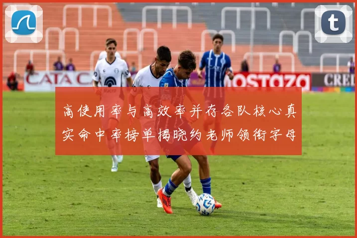 高使用率与高效率并存各队核心真实命中率榜单揭晓约老师领衔字母紧随其后
